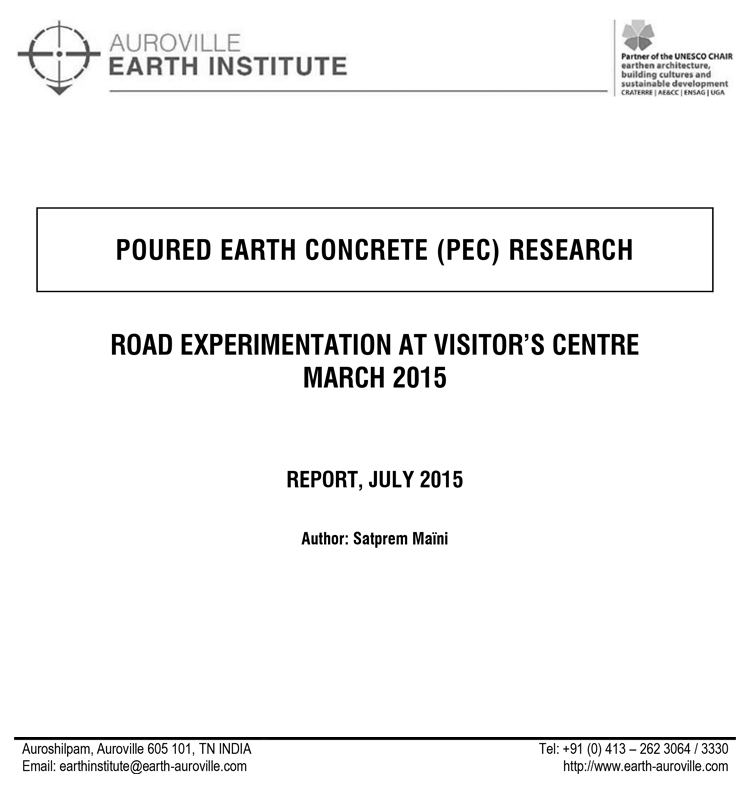 PEC Report 2015 - VC Road